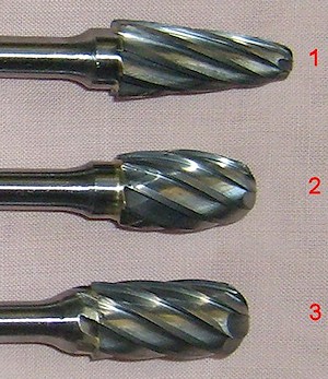 Coarse tooth [alloy] burs